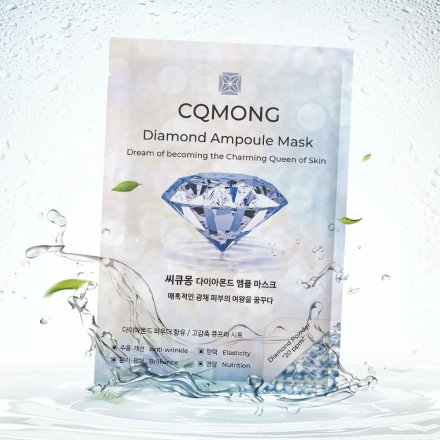 CQMONG Diamond Ampoule Essence Sheet Mask Pack