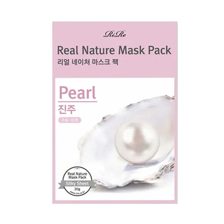 RiRe Real Nature Mask Pack Pearl 10x