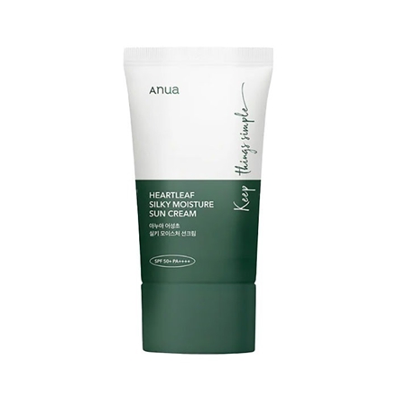 Anua Heartleaf Silky Moisture Sun Cream