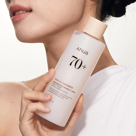 Anua rice 70 glow milky toner