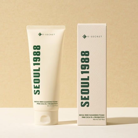 KSECRET SEOUL 1988 Cleansing Foam Pine Cica 1% + Probiotics