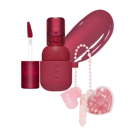 Kaja Jelly Charm Glazed Lip Stain & Blush With Keychain