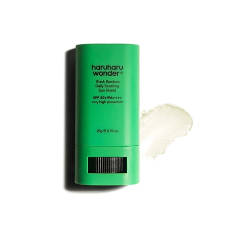 Haruharu Wonder BLACK BAMBOO daily soothing sun shield SPF50+ PA++++