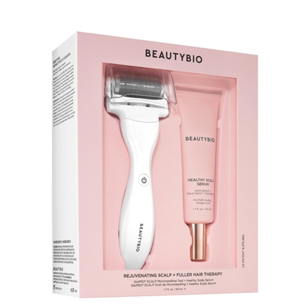 BeautyBio GloPRO Microneedling & Healthy Scalp Hair Density Treatment Set