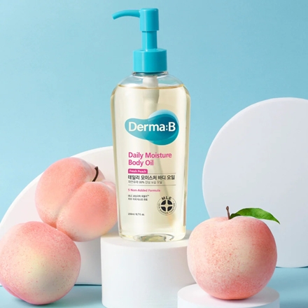 Derma: B Daily Moisture Body Oil Fresh Peach