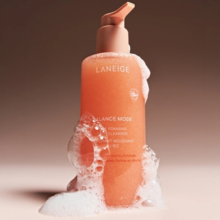 Laneige Balance Mode Rice Foaming Deep Cleanser